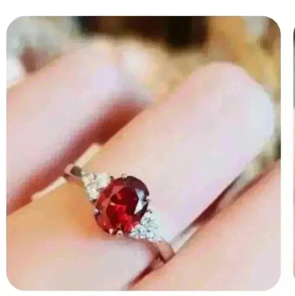 2.90 CT oval spessartite GARNET HIGHEST QUALITY COLOR CHANGE LOOSE UNTREATED - Picture 9 of 10